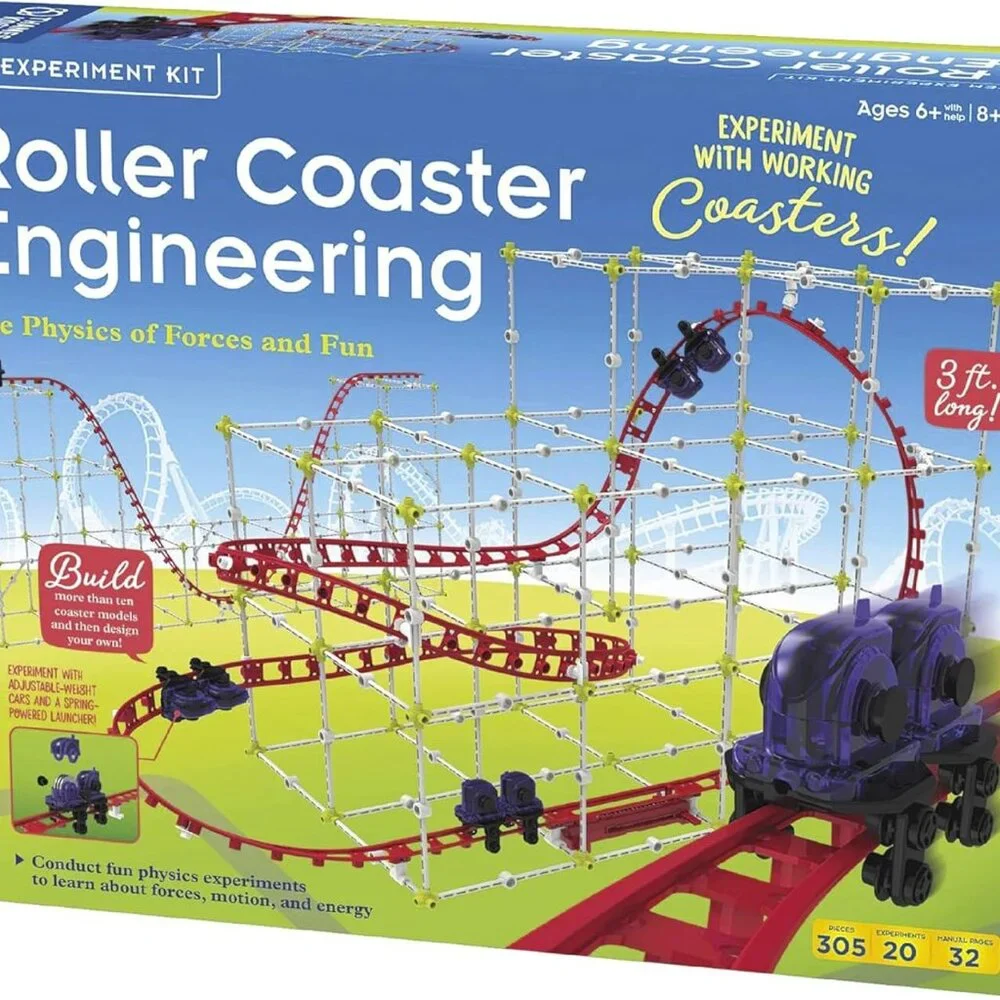 New Thames & Kosmos Roller Coaster Engineering STEM Kit Toy Set Physics Forces M